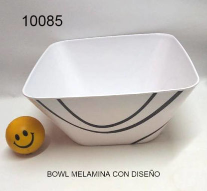 Imagen de BOWL MELAMINA CON DISEÑO 11.23